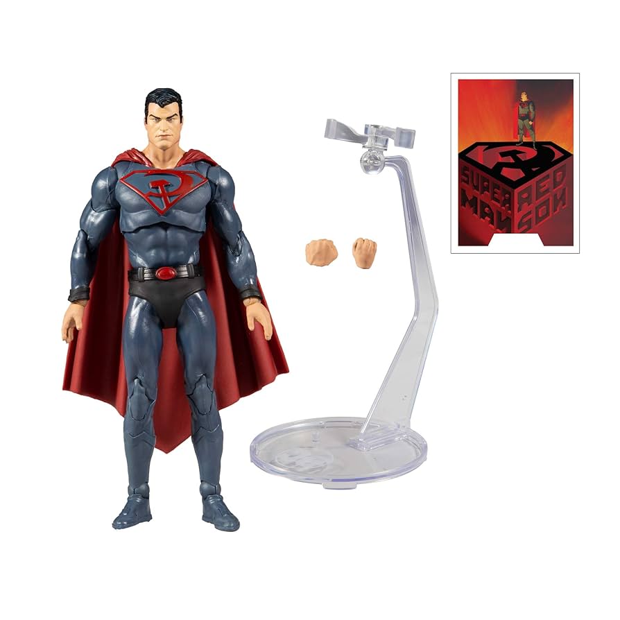 Amazon.com: McFarlane Toys DC Multiverse Superman: Red Son 7